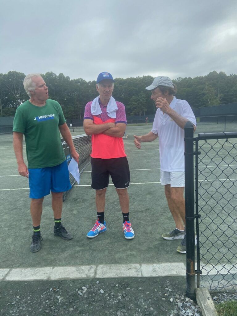 Marshall Hubsher with fellow senior competitors